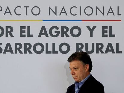 Colombia&#039;s president, Juan Manuel Santos.