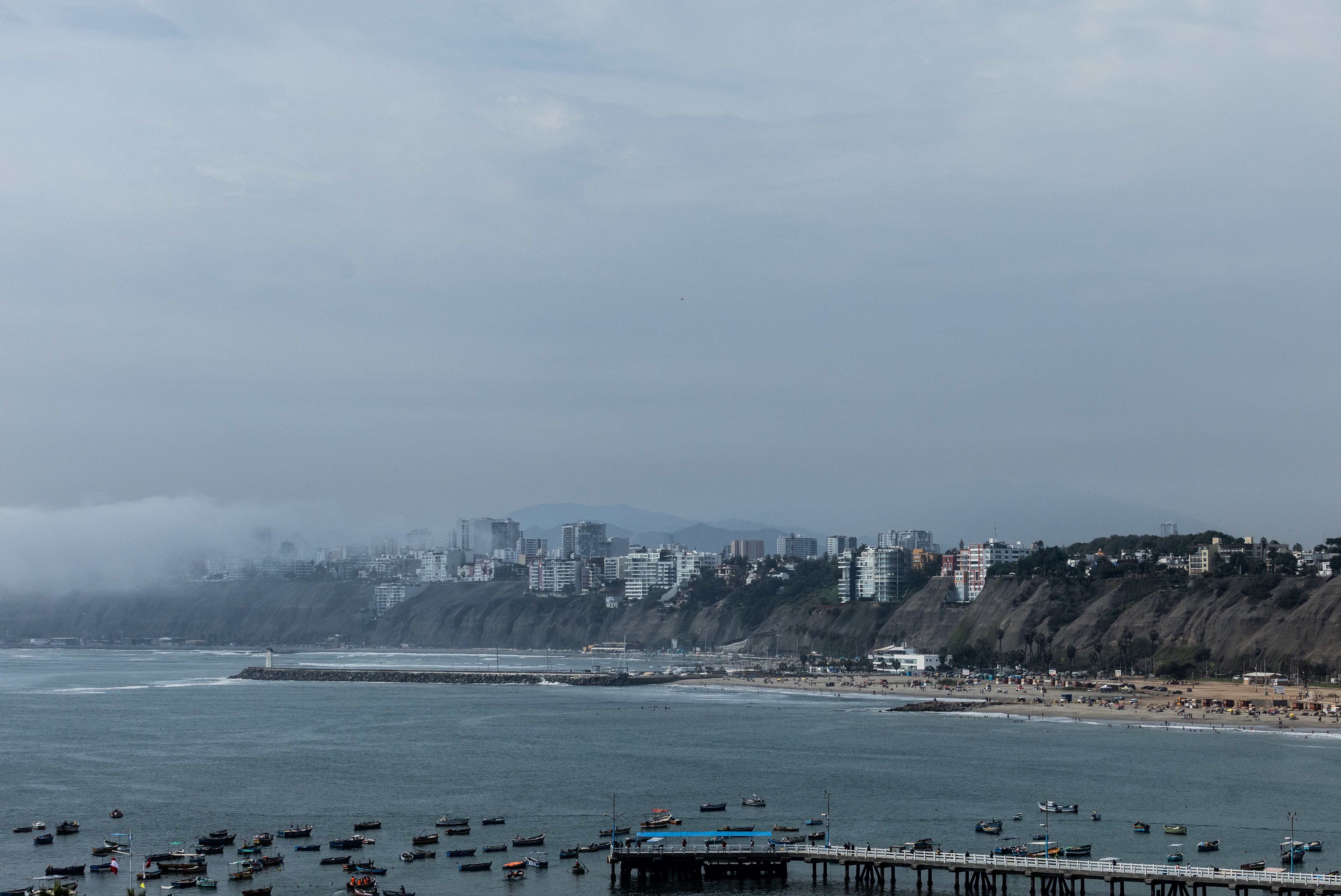 La Costa Verde en el distrito de Barranco.