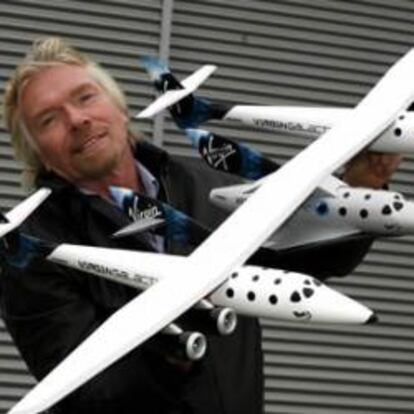 El presidente de Virgin Galactic, Richard Branson.