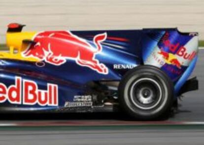 Autom&oacute;vil de F&oacute;rmula 1 del equipo Red Bull.