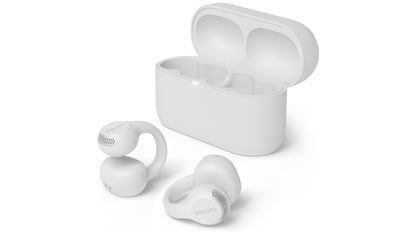 El innovador diseño tipo ‘piercing’ de los auriculares Philips TAQ2000WT es su aspecto más positivo.