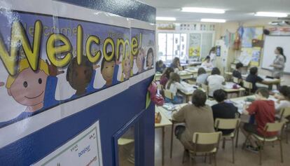 Una escola de Barcelona.