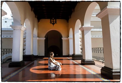 La escritora y catedrática guatemalteca Carolina Escobar Sarti, maestra en Literatura Hispanoamericana.