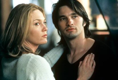 Diane Lane engaña a su marido (Richard Gere) con Olivier Martinez en la película 'Infiel' (2002).