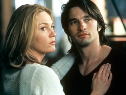 Diane Lane engaña a su marido (Richard Gere) con Olivier Martinez en la película 'Infiel' (2002).