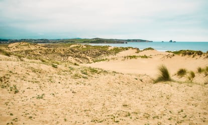Las dunas de Liencres, que siempre hay que respetar y nunca pisar, están catalogadas como parque natural.