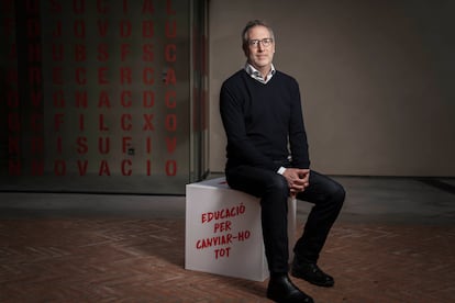 Stéphane Vigneault, en la sede de la Fundació Bofill de Barcelona.