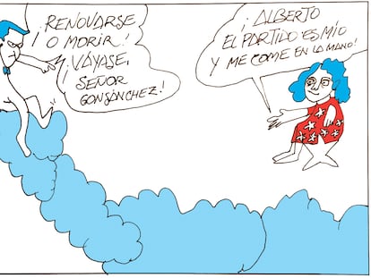 Peridis: Alberto, el partido es mío