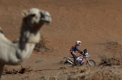 Escena de la 11ª etapa del Dakar 2024. 