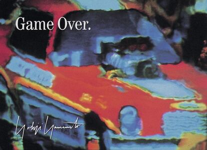 ‘Game Over’, campaña para la colección masculina o/i 1991
de Yohji Yamamoto, por Peter Saville.
