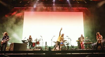Vetusta Morla durante su concierto en el FIB.