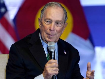Michael Bloomberg, candidato a la presidencia de Estados Unidos.