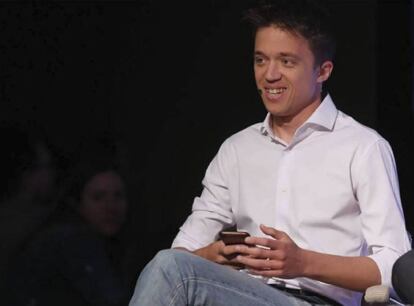 Iñigo Errejón, en un debate en mayo.