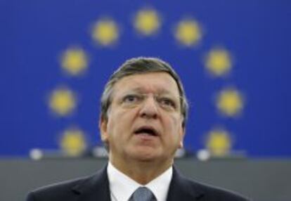 El presidente de la Comisi&oacute;n Europea (CE), Jos&eacute; Manuel Durao Barroso.