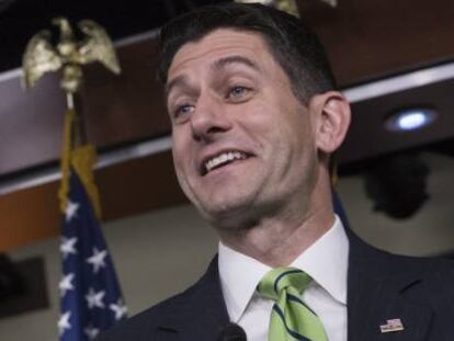 El presidente de la C&aacute;mara de Representantes de EE UU, Paul Ryan.