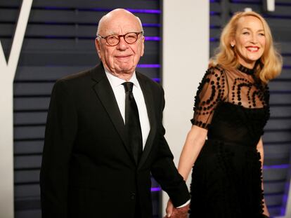 Rupert Murdoch Jerry Hall