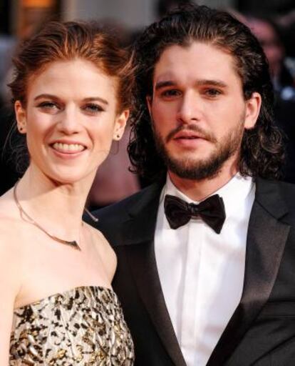 Lo que mató la serie no puede con la realidad: el amor entre Kit Harington (Jon Snow) y Rose Leslie (Ygritte) sobrevive fuera del rodaje.