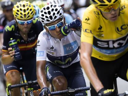 Valverde y Landa, figuras españolas, serán gregarios en el Tour