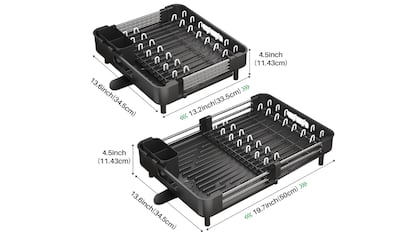 Este es el mejor escurreplatos que se puede comprar en Amazon