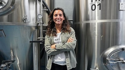Vicky di Pau crea cervezas en La Quince.