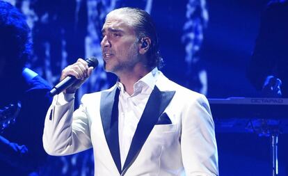 Alejandro Fernández en los premios Grammy Latino celebrados el 17 de noviembre de 2017 en Las Vegas (Nevada, EE UU).
