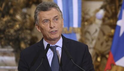 Mauricio Macri, presidente de Argentina