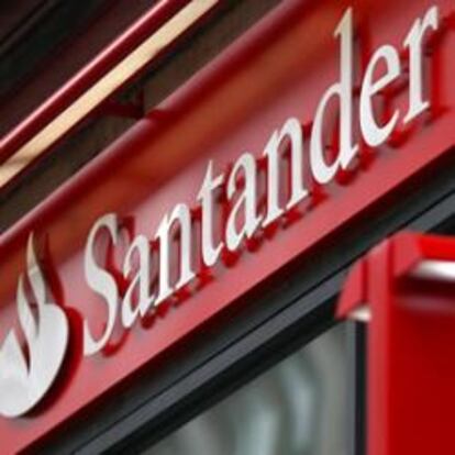 Logotipo de Santander