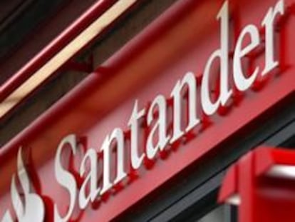 Logotipo de Santander