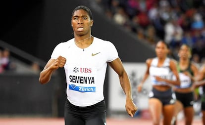 Caster Semenya, en la Diamond League.