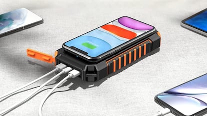 Este es uno de los mejores cargadores solares que se puede comprar en Amazon