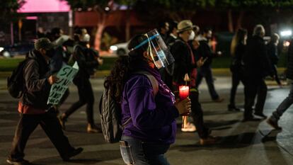 El pasado 25 de enero, periodistas y ciudadanos realizaron una marcha silenciosa en Tijuana para exigir justicia por el asesinato del fotoperiodista Margarito Martínez, que fue acribillado una semana antes. 