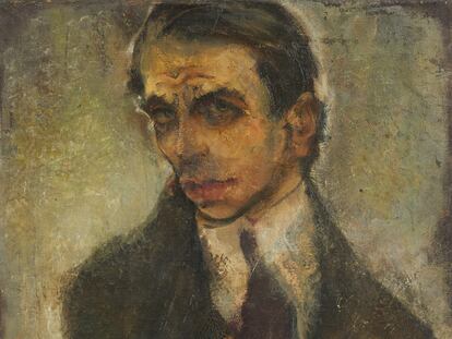 'Self-Portrait' by Max Oppenheimer, painted in 1911.