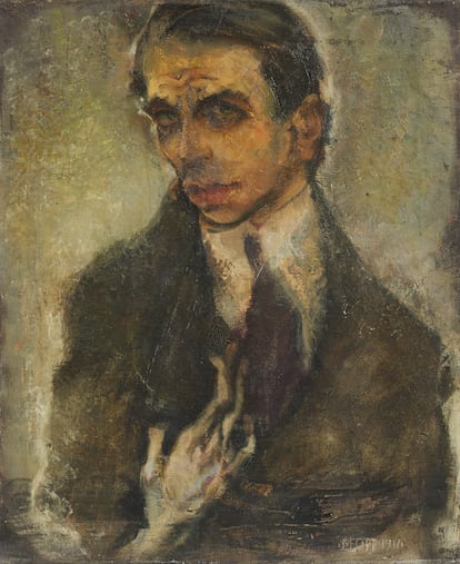 'Self-Portrait', Max Oppenheimer