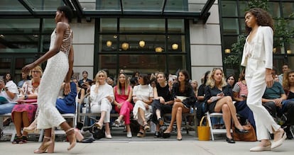 Un &lsquo;front row&rsquo; en la Semana de la Moda de Nueva York.