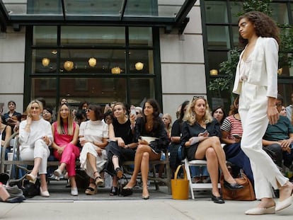 Un &lsquo;front row&rsquo; en la Semana de la Moda de Nueva York.