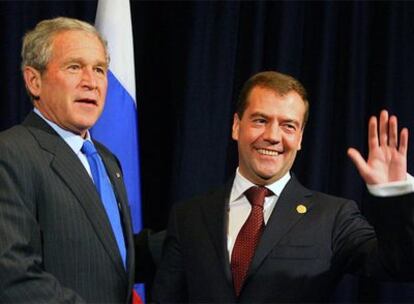 Bush y Medvédev este sábado en Perú