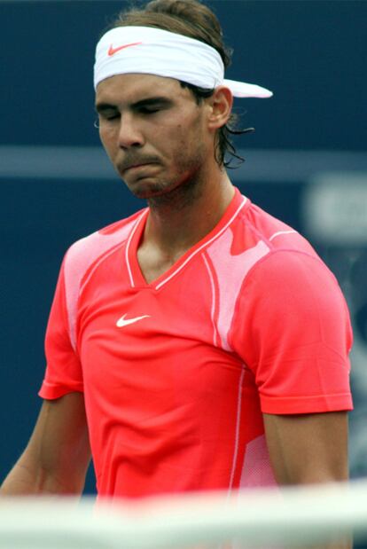 Rafa Nadal, durante el partido ante Andy Murray.