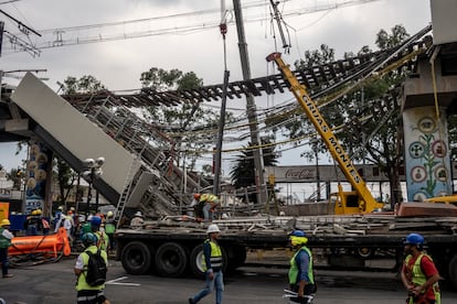 Accidente en la estación Olivos, de la línea 12 del metro en Ciudad de México