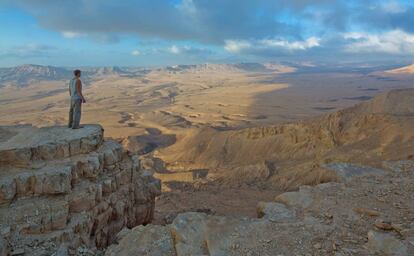 Imagen del desierto del Negev.