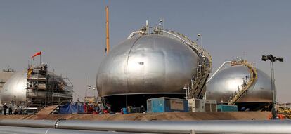 Instalaciones de Aramco en Abqaiq, Arabia Saudí.