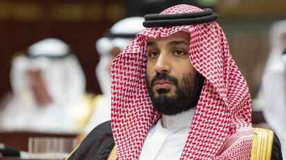 El príncipe heredero saudí, Mohamed bin Salman (MBS), en Riad, el pasado 19 de noviembre.