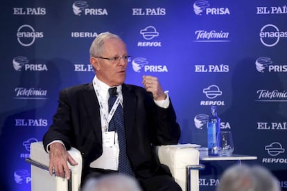 El presidente peruano Pedro Pablo Kuczynski