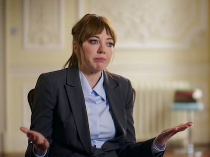 Diane Morgan, protagonista de 'La Tierra según Philomena Cunk', de Charlie Brooker.