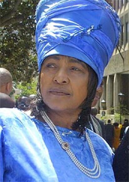 Imagen de Winnie Mandela captada el pasado mes de febrero.