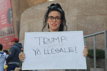 Paulina López, 26 años, marchó porque "estamos muy pasmados como sociedad y si se tiene que hacer un movimiento, hay que ser parte de él." 