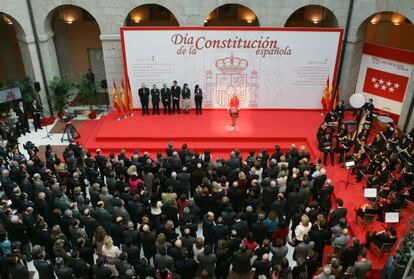 Acto del día de la Constitución de 2004, organizado por la trama Gürtel para la Comunidad de Madrid.