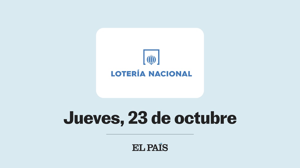 Lotería Nacional: comprobar sorteo del jueves 23 de octubre