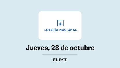 Sorteo Lotería Nacional jueves 23 octubre 2025