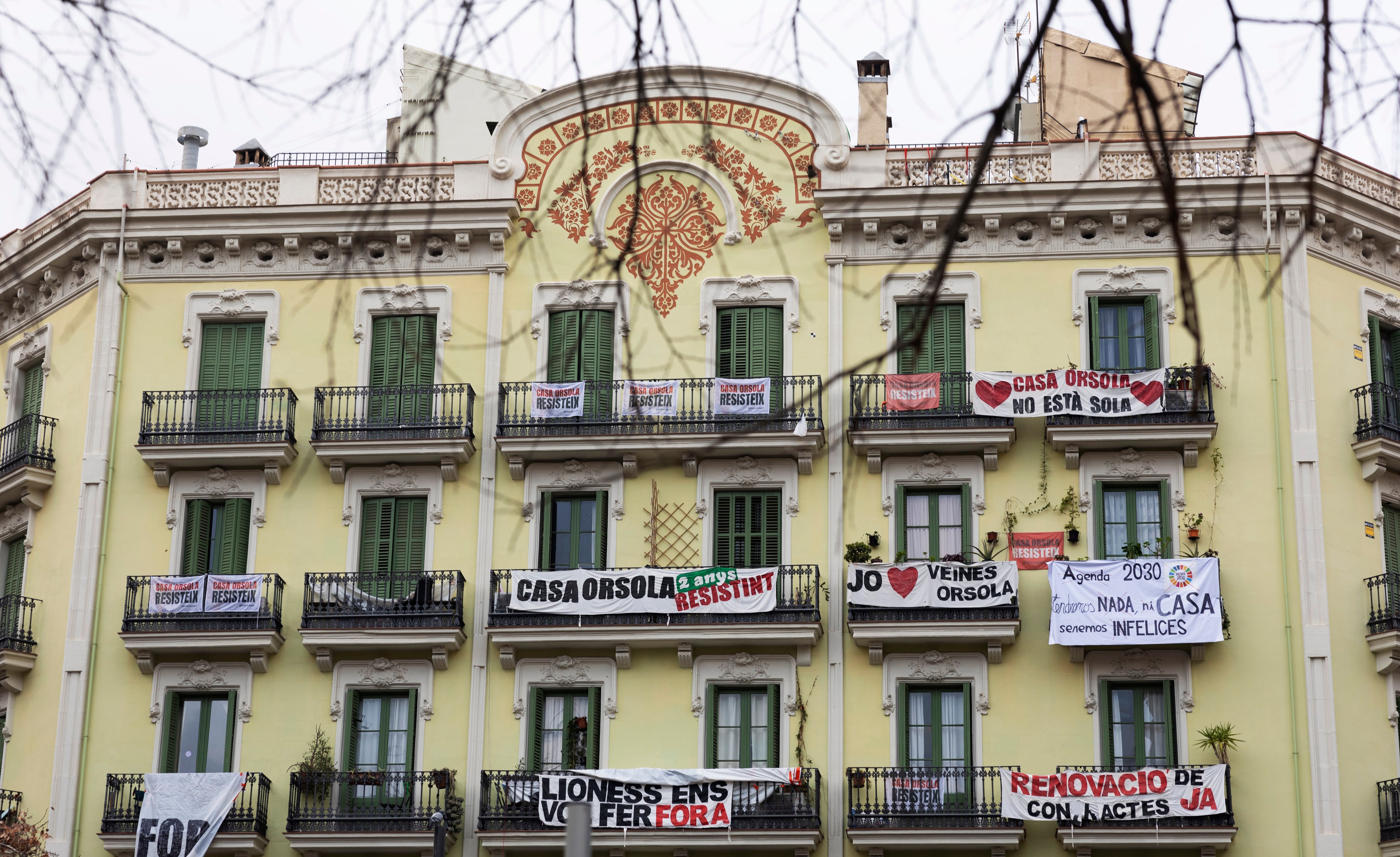 Siete gráficos para entender las okupaciones y los desahucios en España