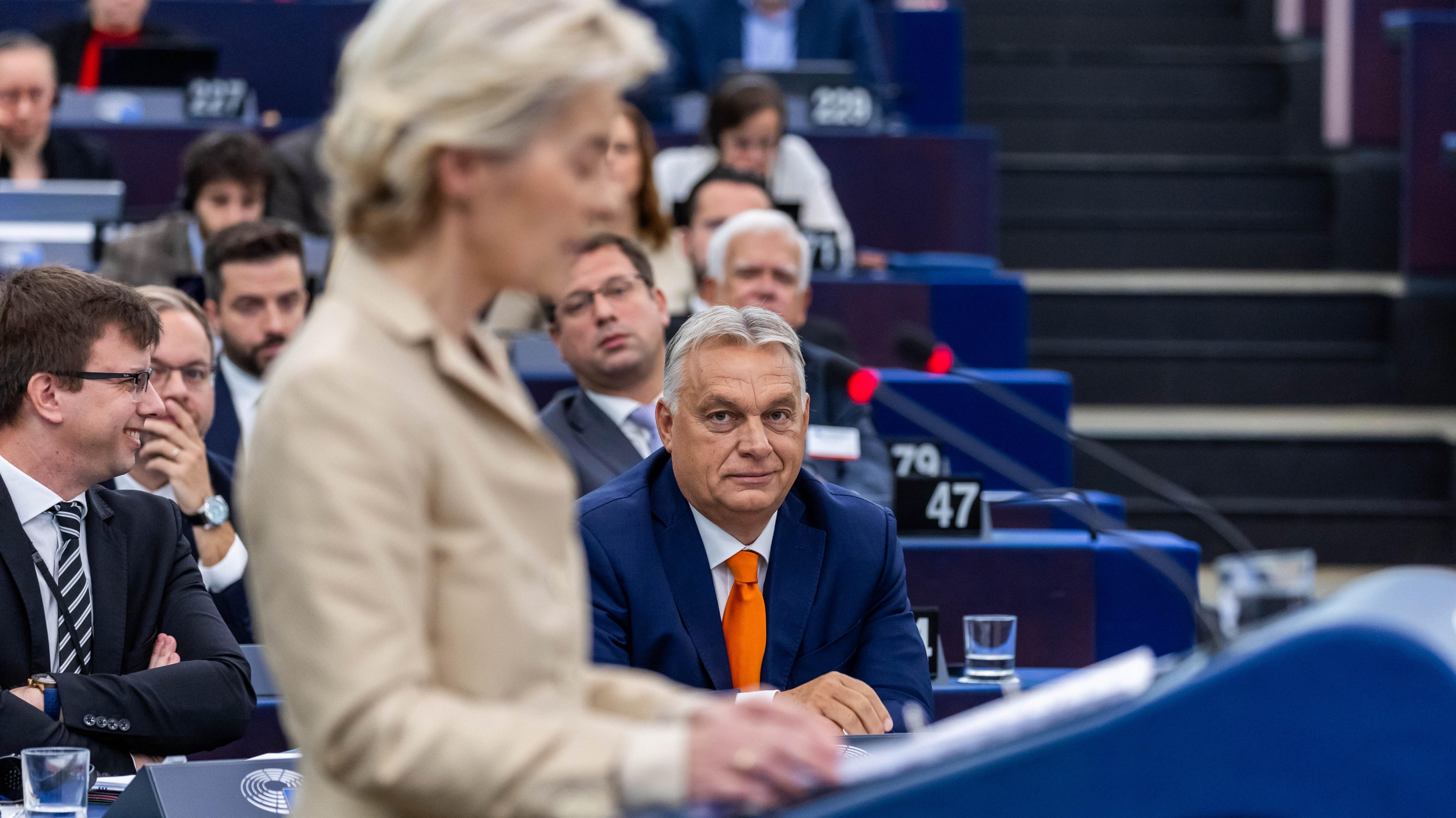 Von der Leyen reprocha a Orbán su posición sobre Ucrania: “Paz no es sinónimo de rendición”